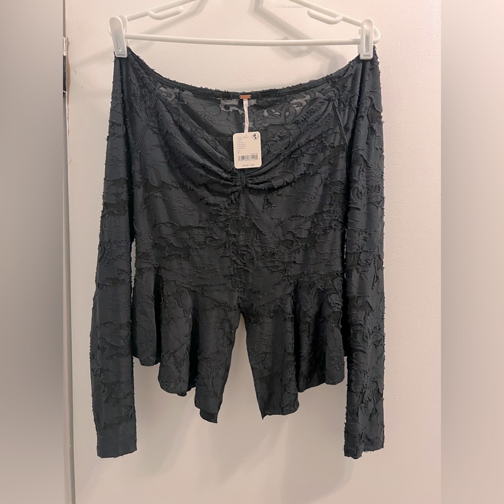 RARE NWOT Free People Ballet Top